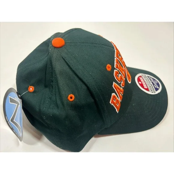 Zephyr Miami Hurricane SnapBack Basketaball The U Green - Picture 2 of 6